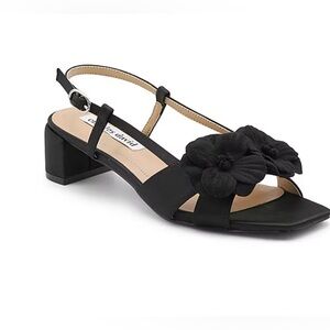 Charles David Size 61/2 Women’s Black Dean Strap Sandals, New No Box